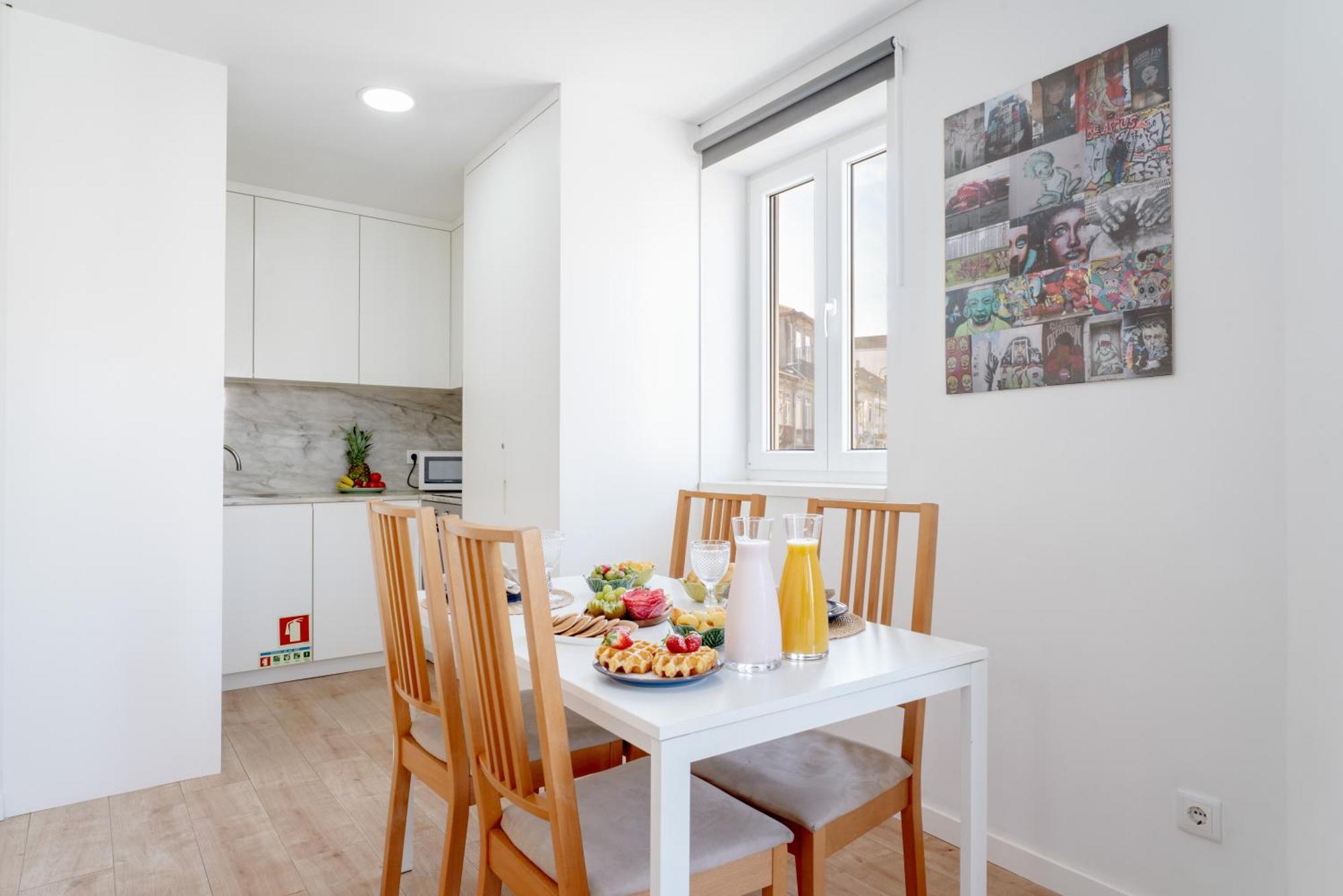 Host Wise - Flat W Free Private Parking - Bright & Cozy Apartment Porto Bagian luar foto